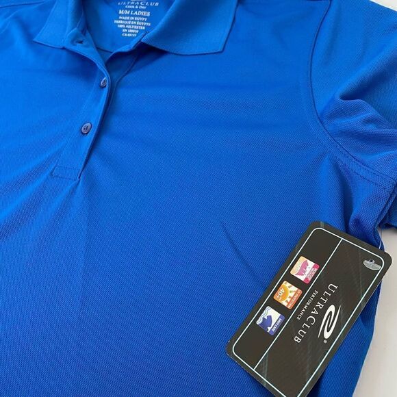 New! Ultra Club| Medium| Polo| Golf| Moisture Wicking - Picture 5 of 11